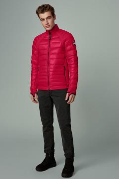 Chamarras Canada Goose Hombre México - Hybridge Lite Chaqueta De Plumas Rojos OX4817902